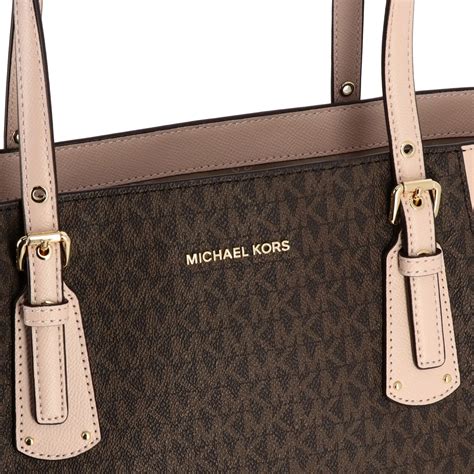 michael kors tasche mit aufdruck rosa grau|Michael Kors clothing.